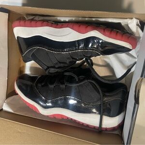 Kids Black and Red Sneakers